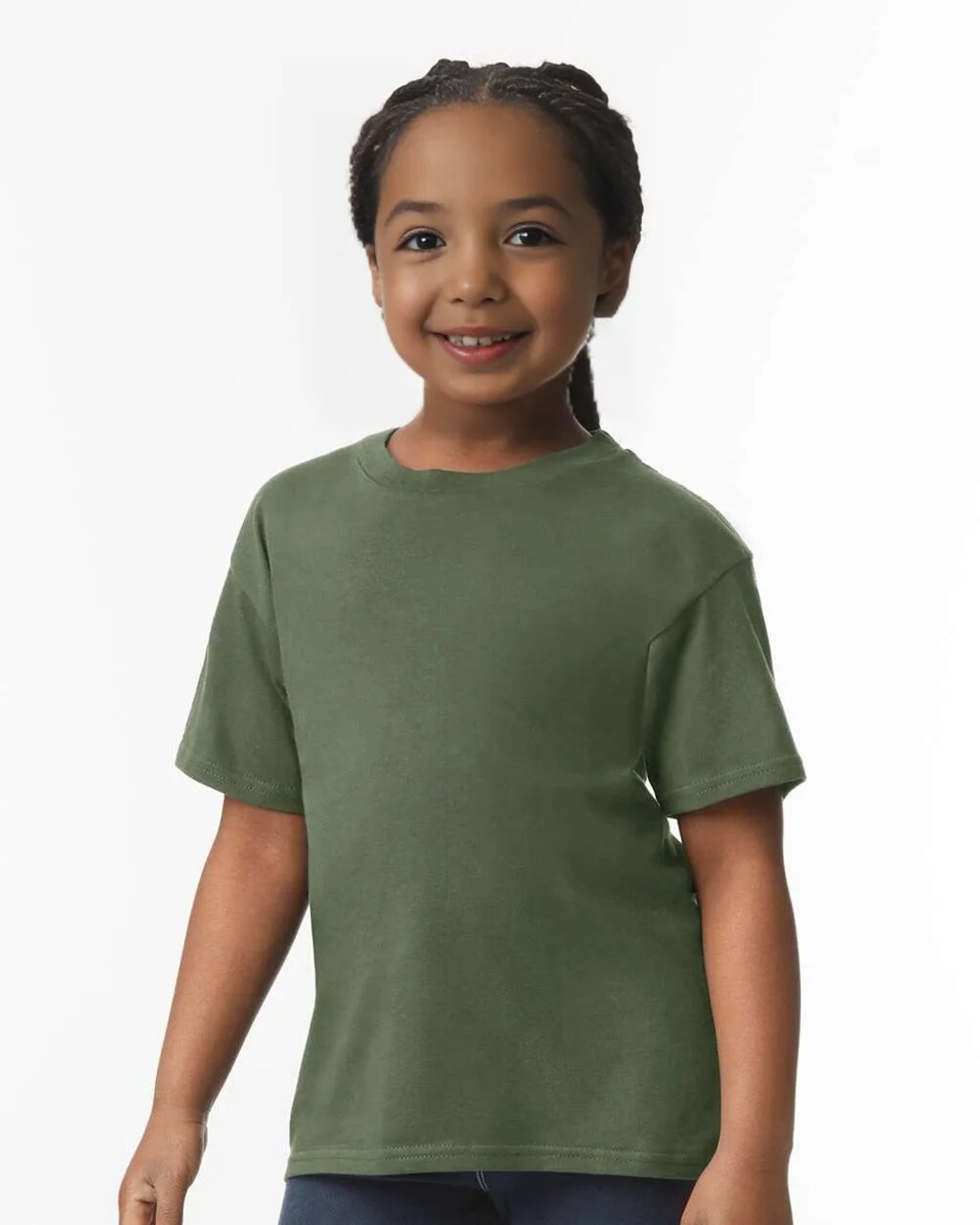 Gildan Youth Softstyle Crewneck Short Sleeve T-Shirt for Casual Wear & Custom Printing Cotton Tee